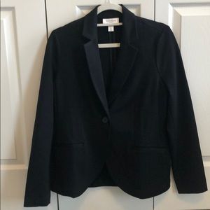 Maternity black suit jacket